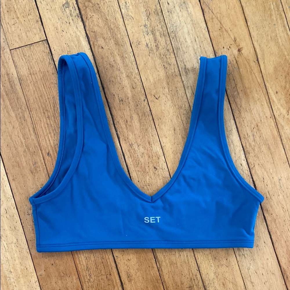 SET Active Vibrant Blue Sports Bra